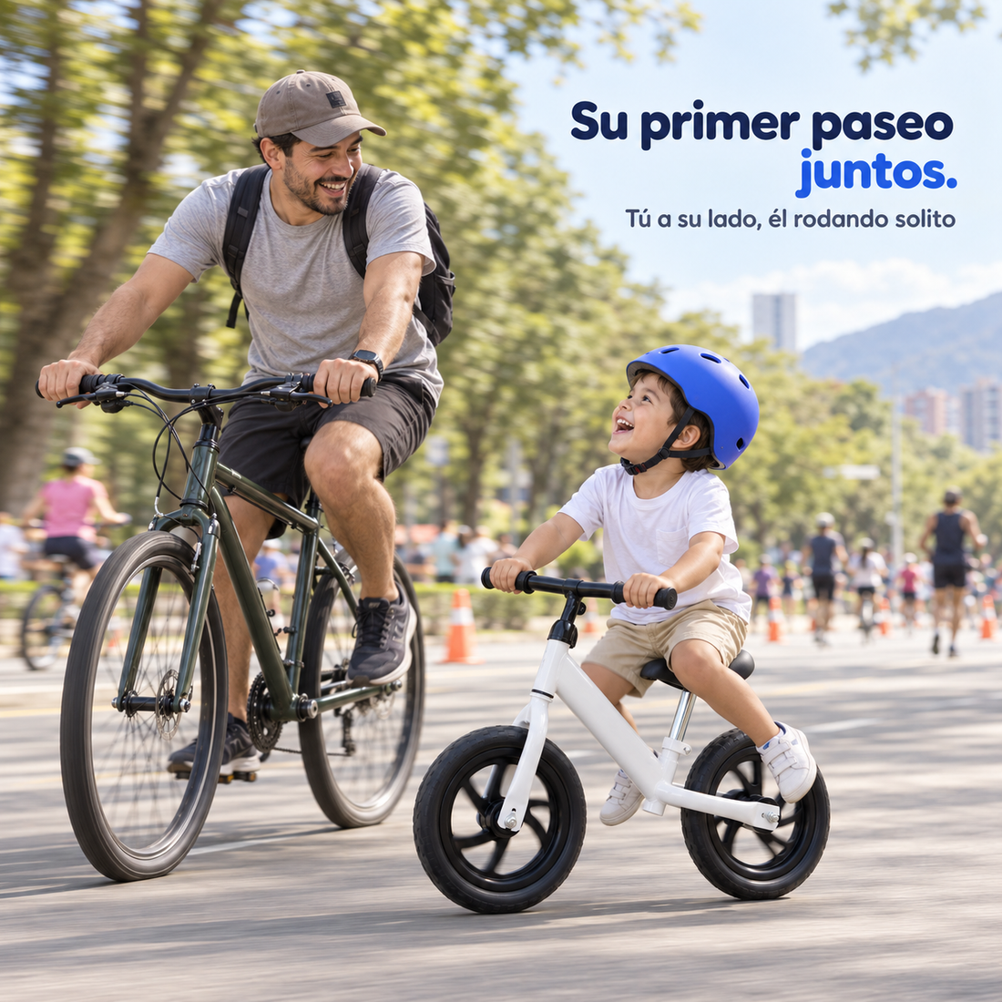 La bici que le enseña a tu hijo a ganar equilibrio y confianza 🚲