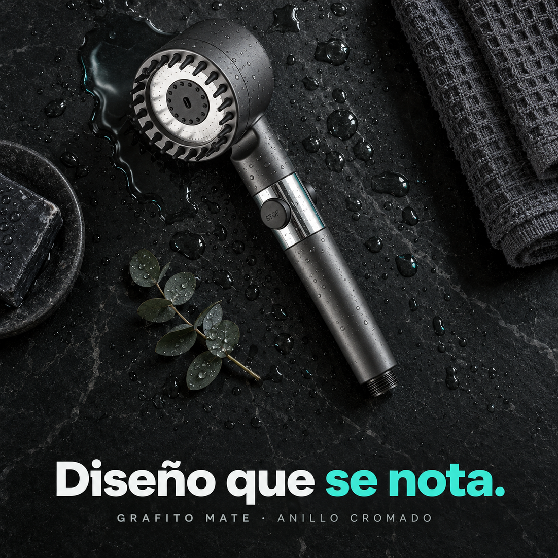 AQUORA: deja de bañarte con 3 gotas en la ducha 