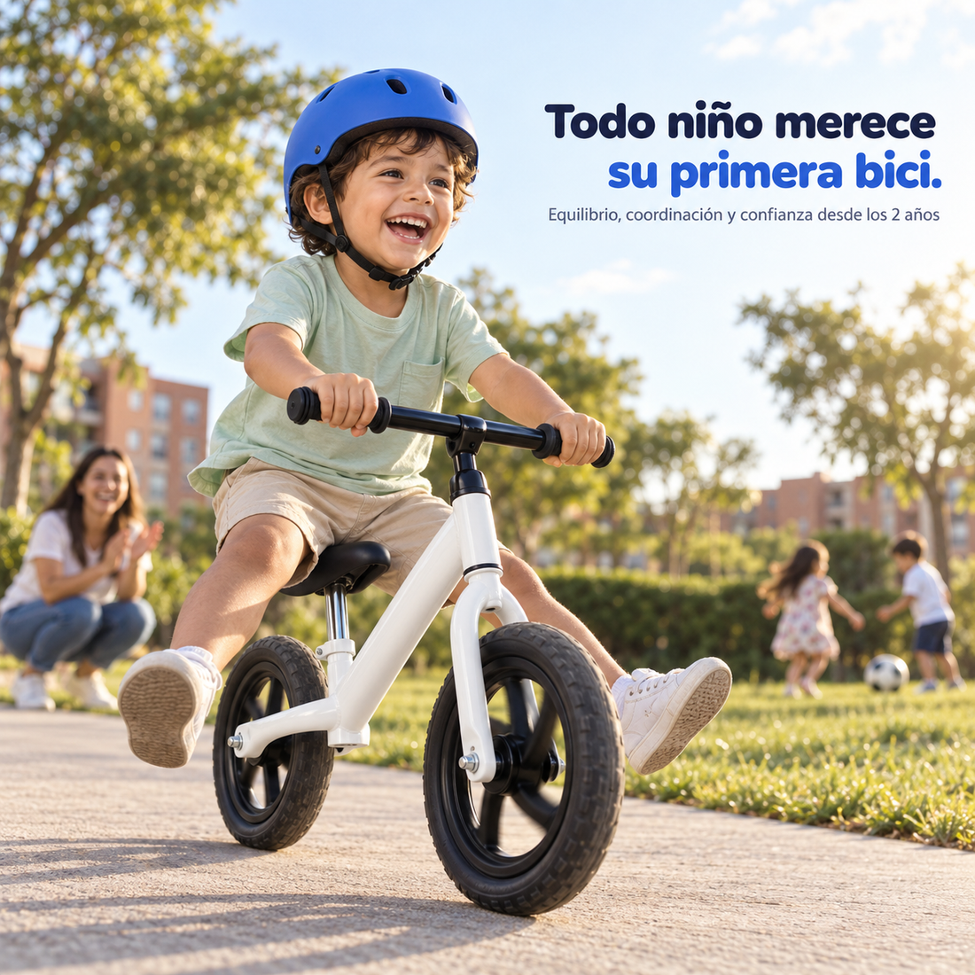 La bici que le enseña a tu hijo a ganar equilibrio y confianza 🚲