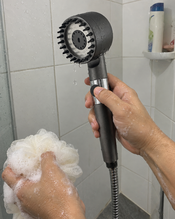 Así se ve en un baño real