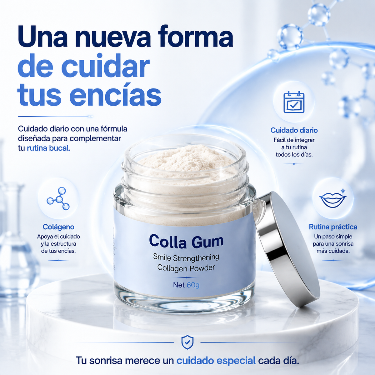Restaura tu salud oral con CollaGum