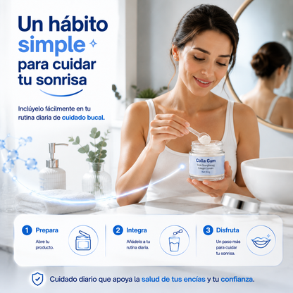 Restaura tu salud oral con CollaGum