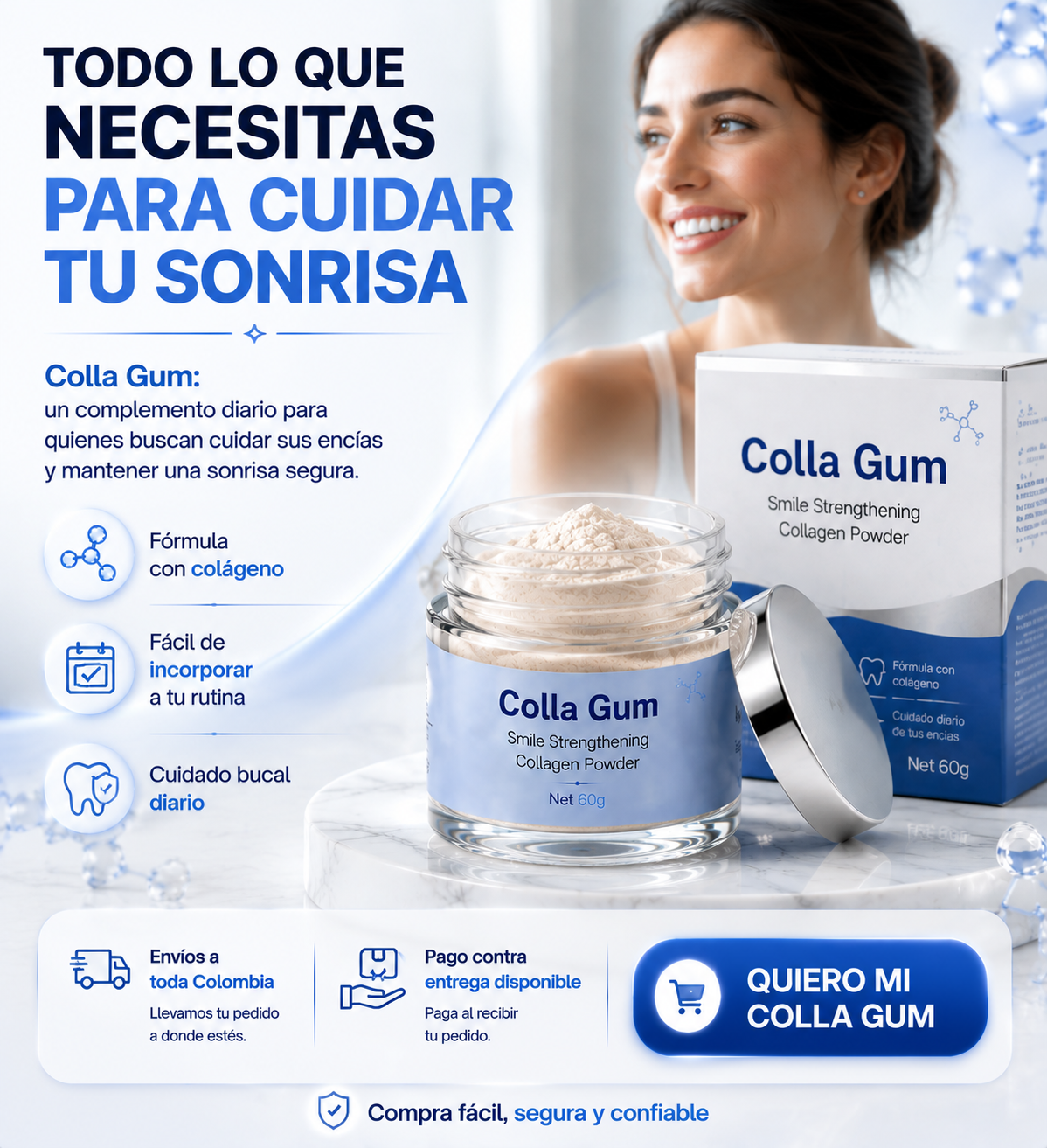 Restaura tu salud oral con CollaGum