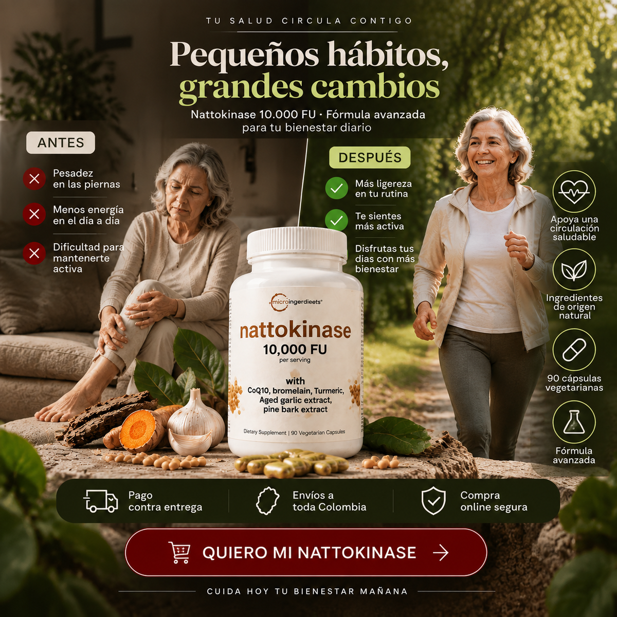 Mejora Tu Sistema Cardio Vascular: Nattokinase
