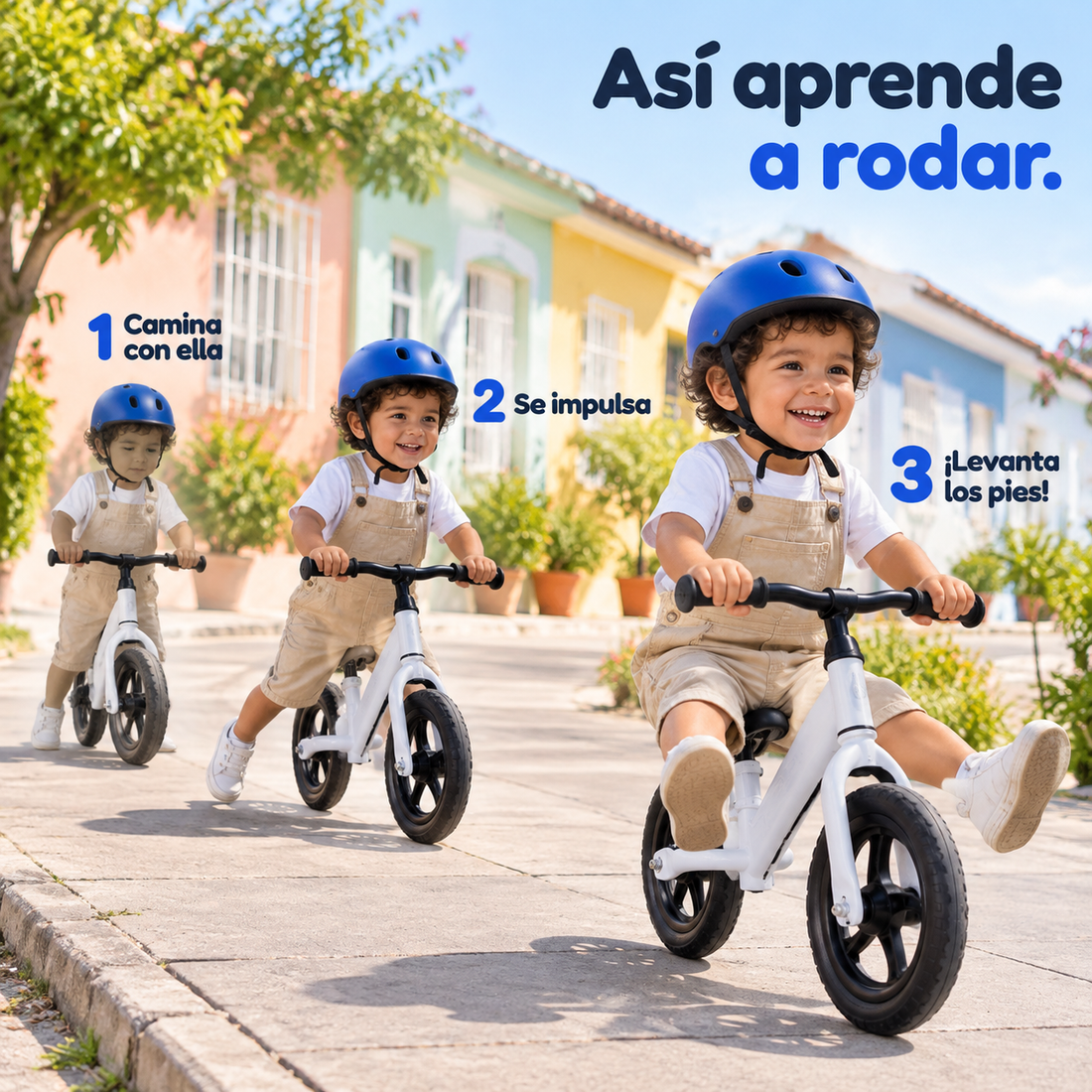 La &nbsp;bici que le enseña a tu hijo a ganar equilibrio y confianza 🚲