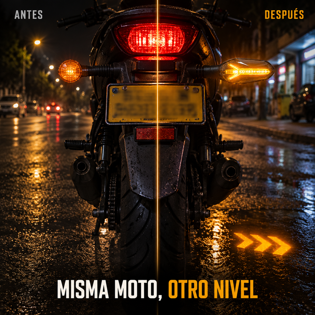 El cambio que hace ver tu moto de alta gama